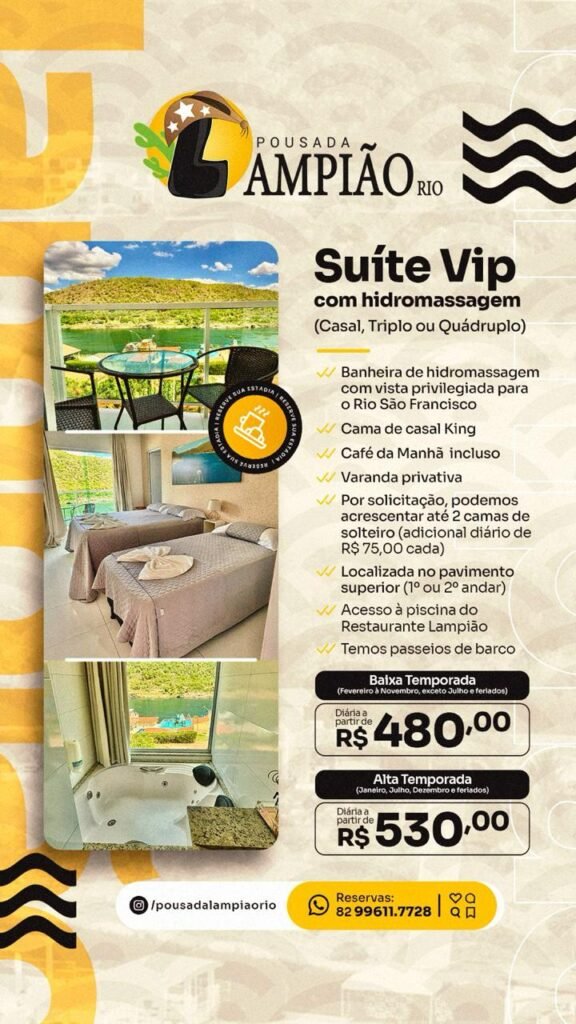 Descrição da Suíte VIP